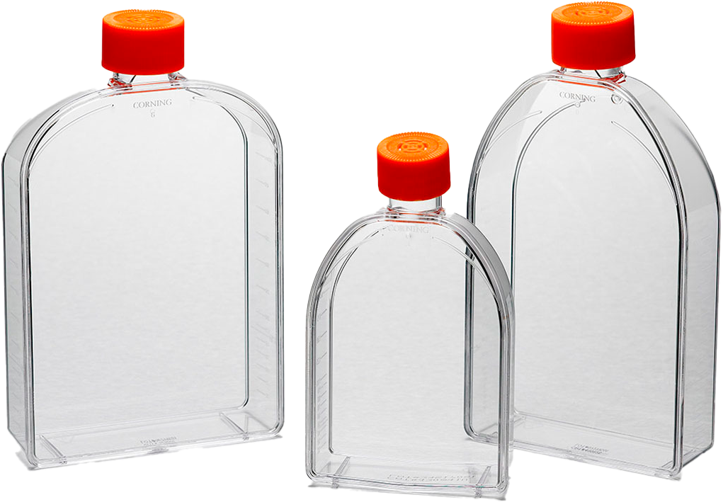 Frascos Corning CellBIND&reg;: Cultivo Celular de Alta Performance