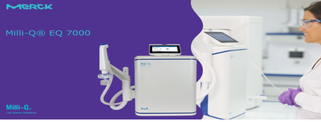 Merck Milli-Q EQ 7000 - Ultrapurificador de água para laboratórios
