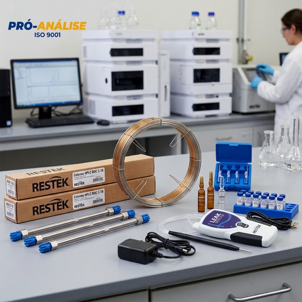 Linha de produtos Restek